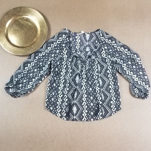 American eagle Outfitters fashion print blouse